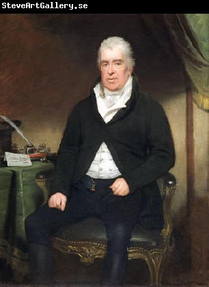 unknow artist Oil on canvas painting of Thomas Assheton-Smith. Welsh business manand later Member of Parliament for Caernarvonshire.